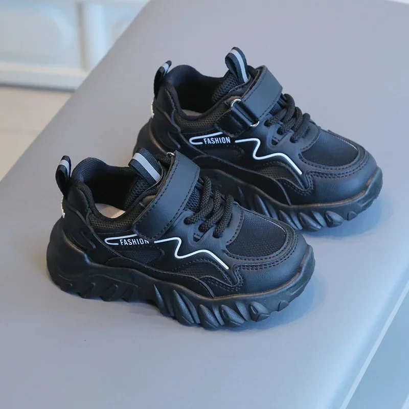 

2024 New Boys Brand Casual Shoes for Kids Sneakers Soft Sole Non-slip Children Sports Shoes Child Boy Basket Trainer Shoes