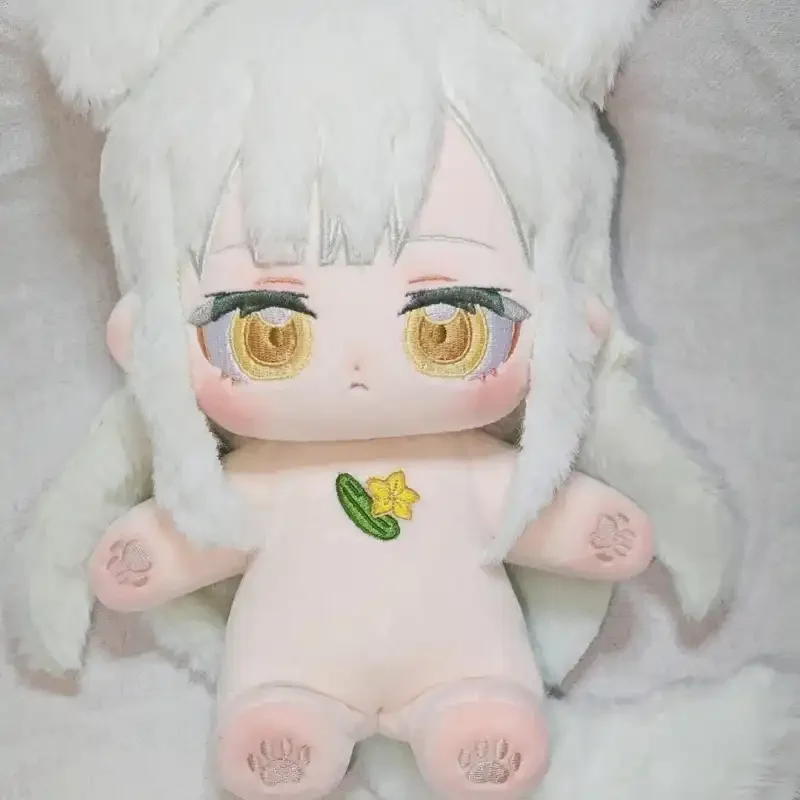 Nanachi 20cm Anime Made in Abyss Plushies Toys Cute Cosplay With Skeleton Body Dress Up Stuffed Dolls Figures Gift for Kid