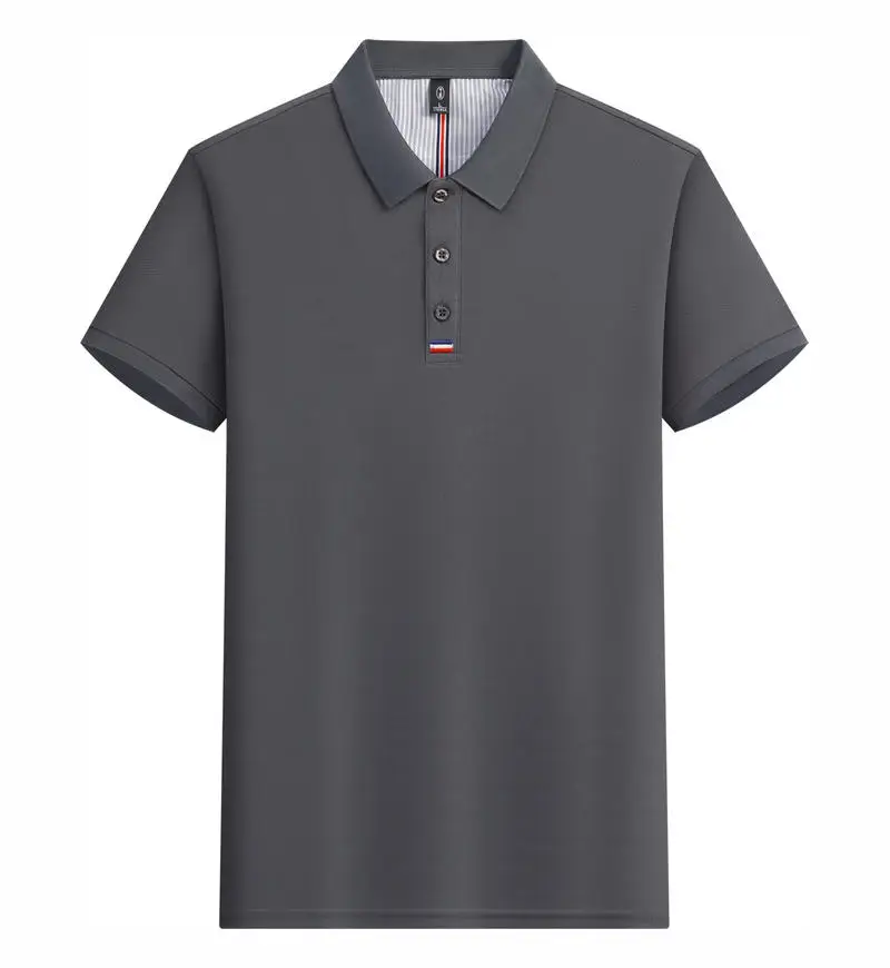 

Men's Polo Shirt Summer Fashion Brand Casual Women Short Sleeve Tee Breathable High-quality Top Business T Shirts Sportswear