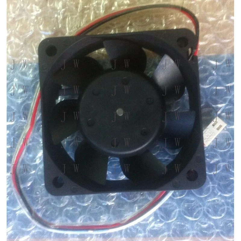 DDW  for NIDEC 60*60*25mm DC 12V 0.25A D06T-12TS2 6CM  2 Wire Cooling Fan