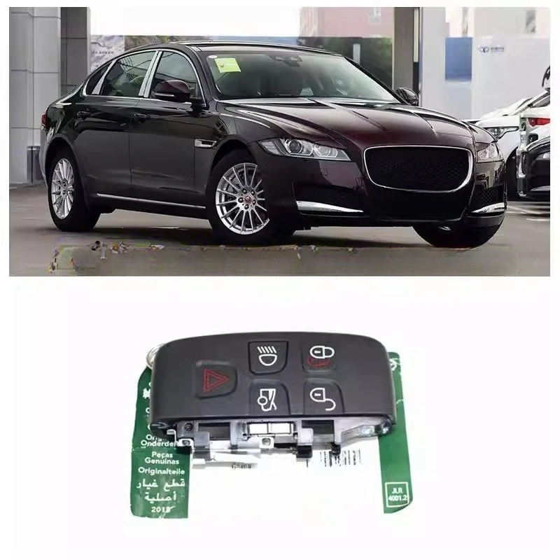 For Jaguar XEL XFL XJL Modified Key Fob Shell Remote Case