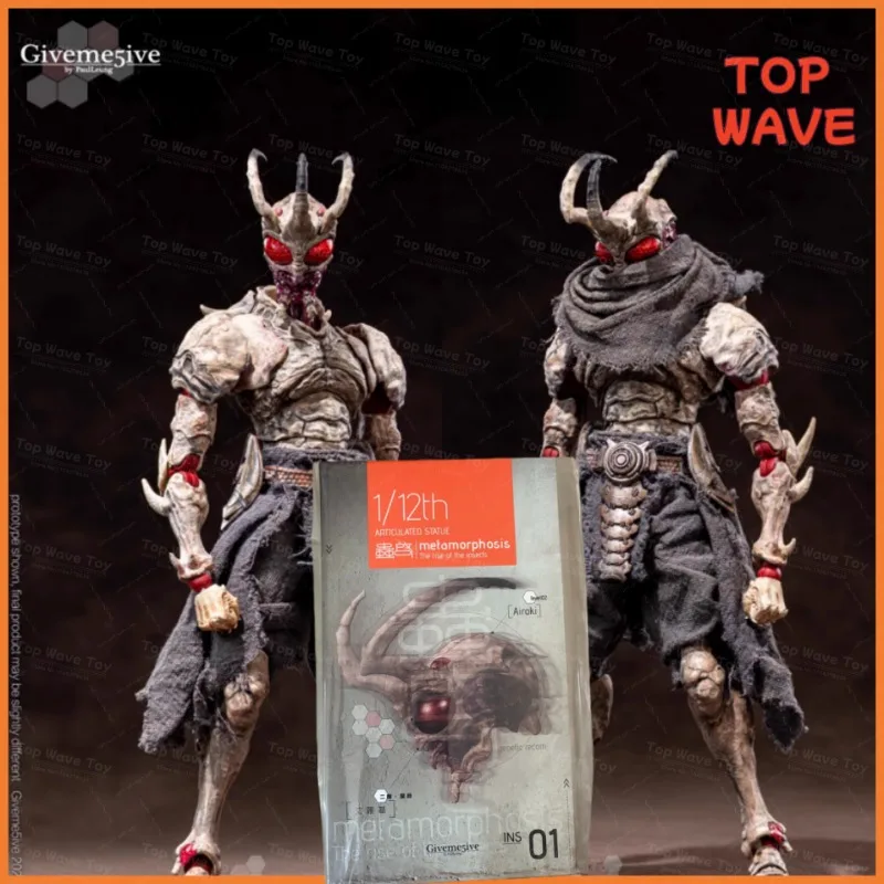 【IN MAGAZZINO】Originale Giveme5ive Metamorfosa - The Rise of Insects Airoki 1/12 Action Model Figure Model Ornaments Collection