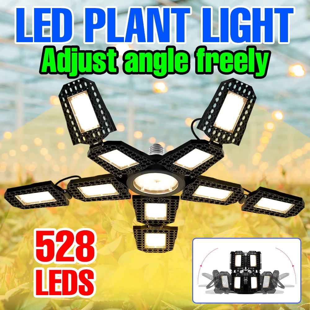 Led planta espectro completo crescer lâmpada interior flor hidropônica tenda estufa vegetal tomate cultivo iluminação de preenchimento