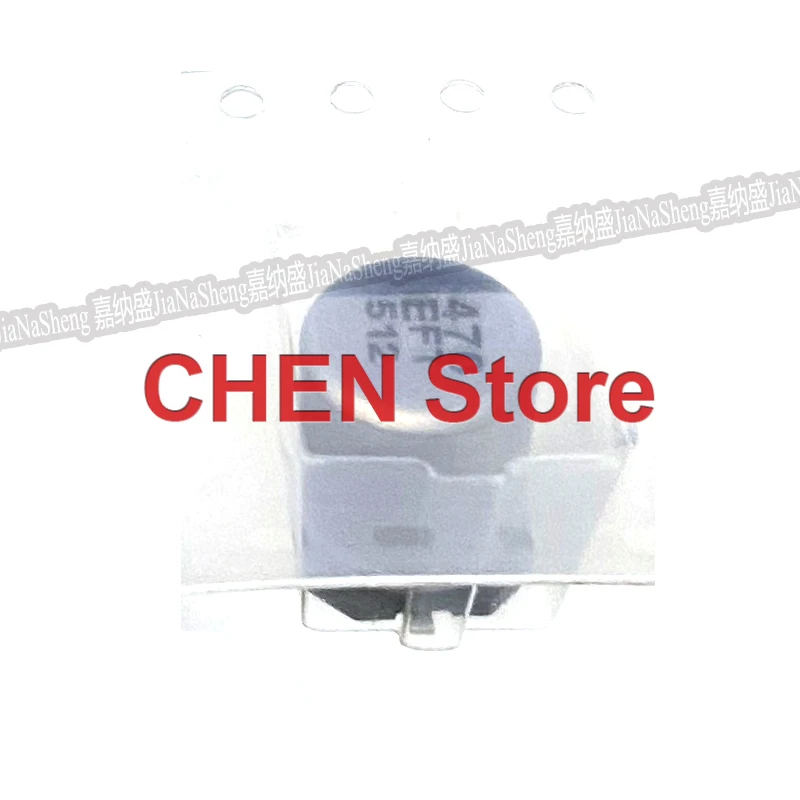 

20PCS/lot NEW Original Matsushita SMD EEEFT1E471AP 25V470UF 8X10.2 aluminum electrolytic capacitor 470UF 25V free shipping
