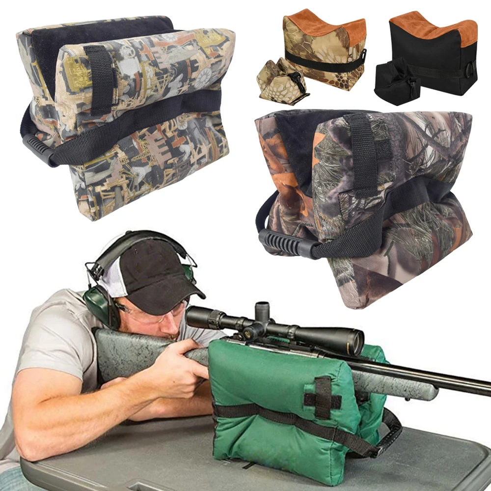 

Outdoor Shooting Stand Bag Hunting Rifle Support Sandbag Gun Rest Target Sports Rifle Bench Unfilled Tactical Target Stand Bench