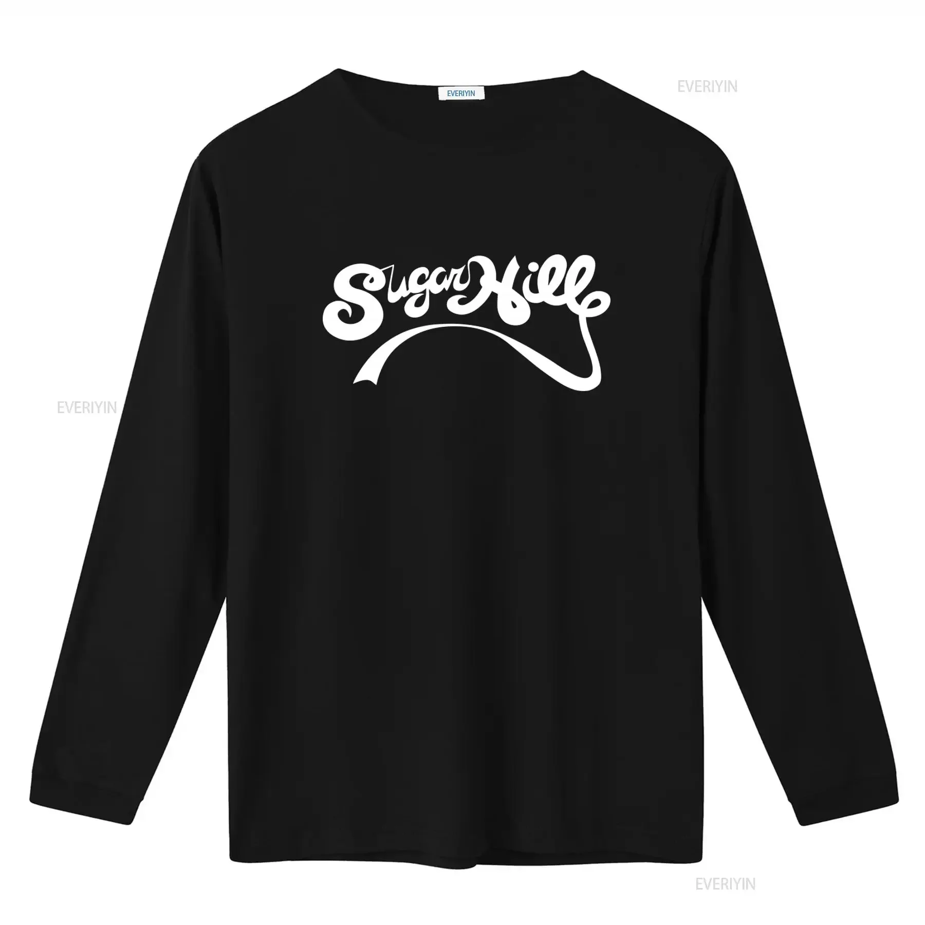 Sugarhill Gang Records Sugar Hill Rappers Delight Hip Hop Top T Shirt vintage Washed Comfortable Slightly Versatile streetwear