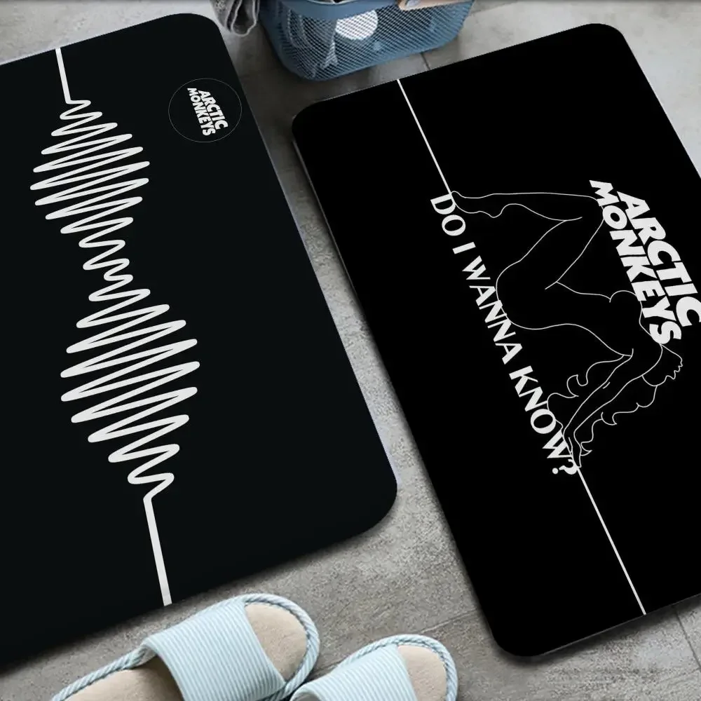 Arctic Monkeys Floor Mat Bath Mat Nordic Style Home Doormat Bathroom-Toilet Mats Bedroom Welcome Doormat