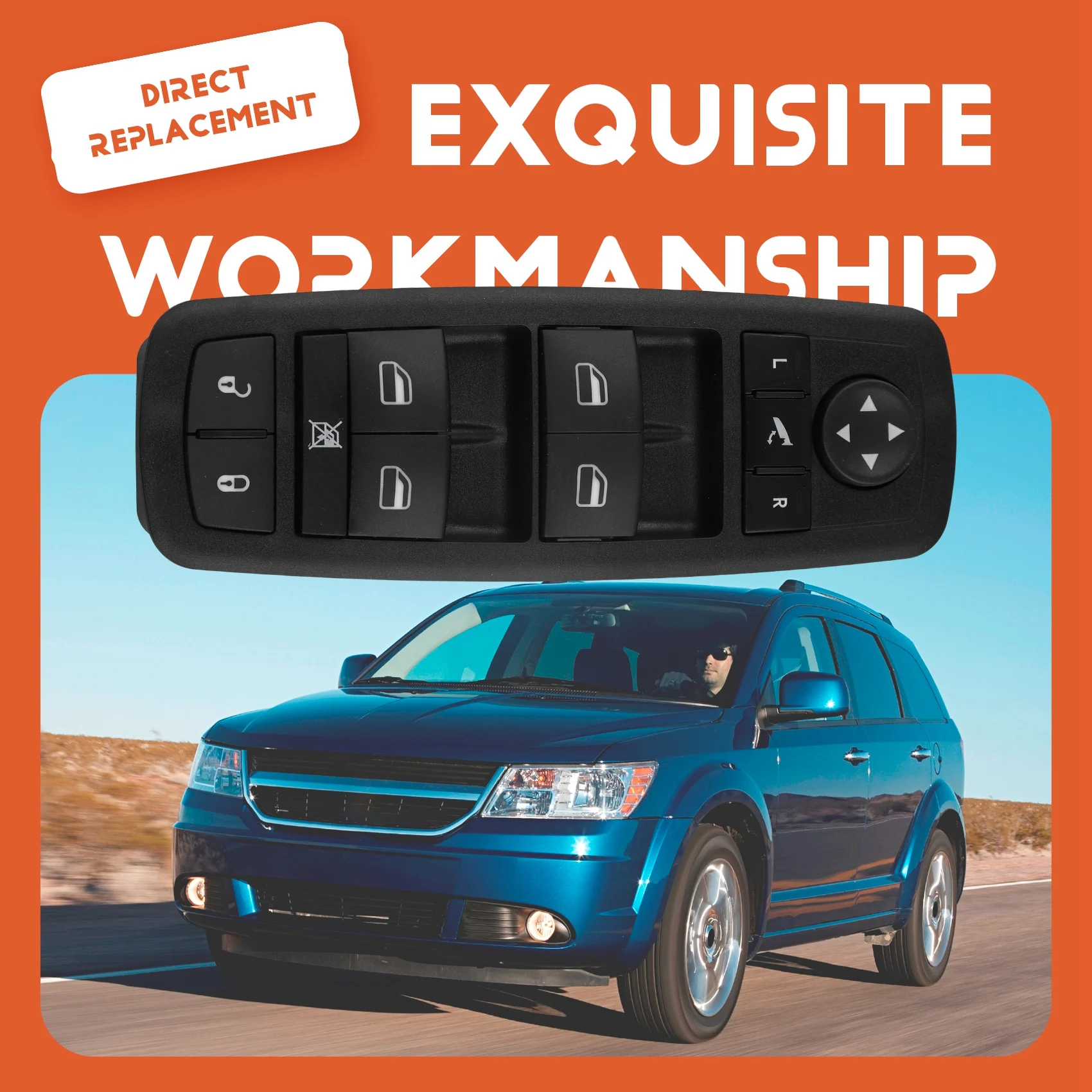 

A20K-для Dodge Journey 2008-2009 левый автомобильный передний левый электрический переключатель стеклоподъемника 04602534AF блок управления стеклом