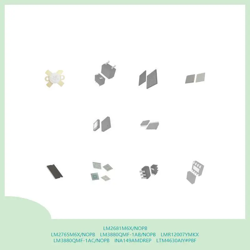 

LM2681M6X/NOPB LM2765M6X/NOPB LM3880QMF-1AB/NOPB LMR12007YMKX LM3880QMF-1AC/NOPB INA149AMDREP LTM4630AIY#PBF