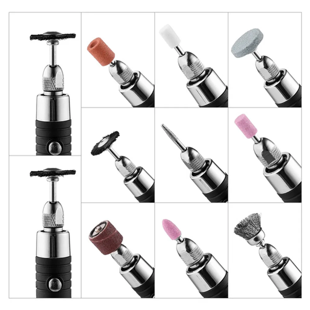 USB Wireless Engraving Pen Rechargeable Mini Cordless Drill Pen With LED 5 Speed Rotary Tool Dremel Grinding Accessories Set