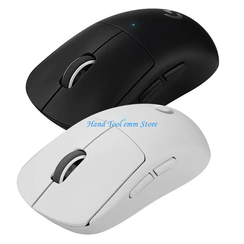 

H37F Smooth Glides Black Mouse Wheel and AntiSlip Feet Stickers for GProX Superlight Improved Accuracy in Office