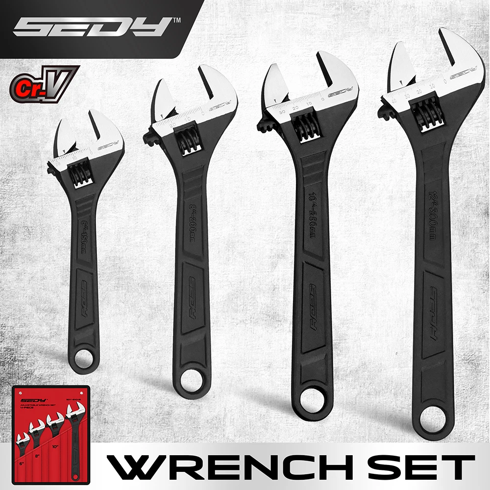 sedy-4pcs-adjustable-wrench-set-6-8-10-12-inch-cr-v-steel-spanner-with-black-oxide-finish-for-auto-plumbing-home-repairs