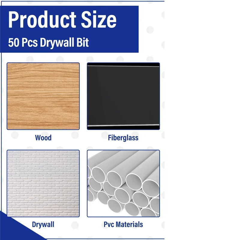 AC62-قم ثقب الحوائط الجافة نقطة تجريب قطع لقم الثقب قطر جهاز توجيه الحوائط الجافة للمناشير الحلزونية (5/32 بوصة)