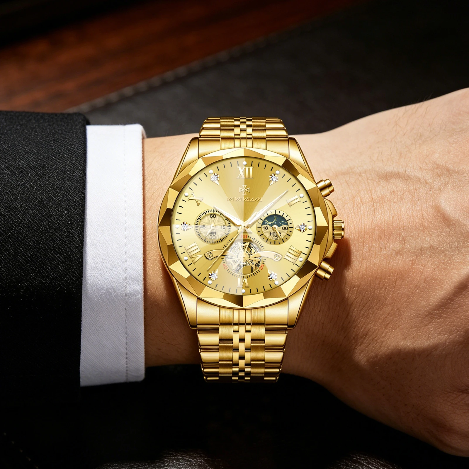Men's VA VA VOOM Multifunctional Quartz Watch