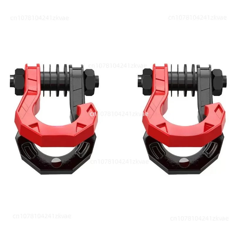 8 Ton Heavy Duty Split Trailer Shackle With Magnet, 3/4U Size Hook For Truck Trailer Towing Accessory