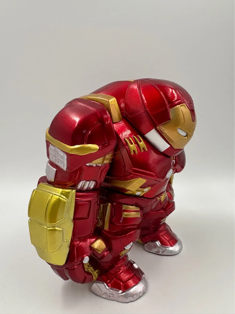 ฟิกเกอร์ไอรอนแมน ฮัลค์บัสเตอร์ ขนาด 20 ซม. รุ่น Q ฉบับ Marvel Comics อเวนเจอร์ส อนิเมะ ของสะสม ตกแต่งโต๊ะทำงาน ของขวัญสำหรับเด็กผู้ชาย