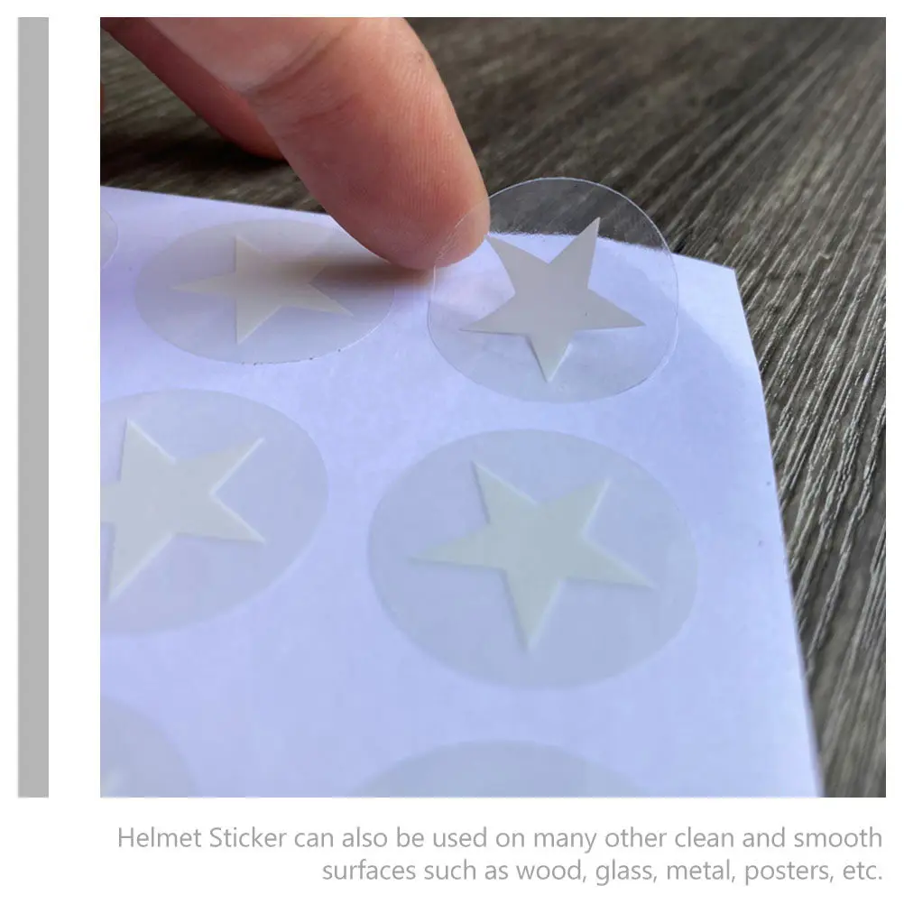 

Спортивные наклейки-звезды для шлемов (футбол, бейсбол, хоккей, футбол), для награждения и декора, с плотным прочным клеем