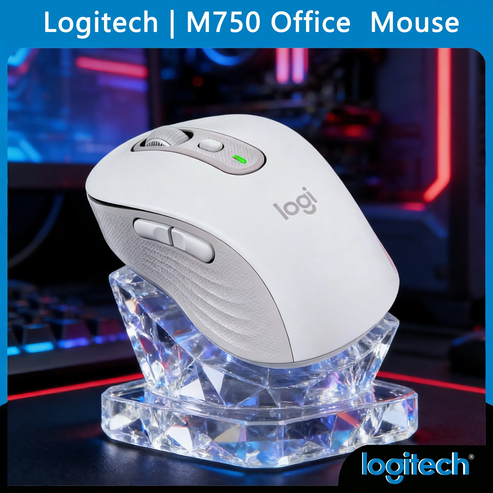 

Logitech M750 Budget Student Mouse High Cost-Effective Wireless Office Essential