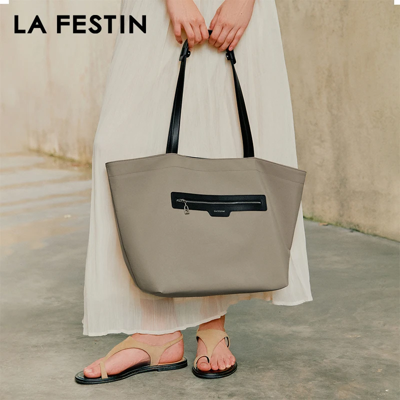 

LA FESTIN Shoulder Bag Large Tote Bag Original Brand Women Bag Luxury Bags Designers Handbags Double-Sided Big Bag Lady Bags