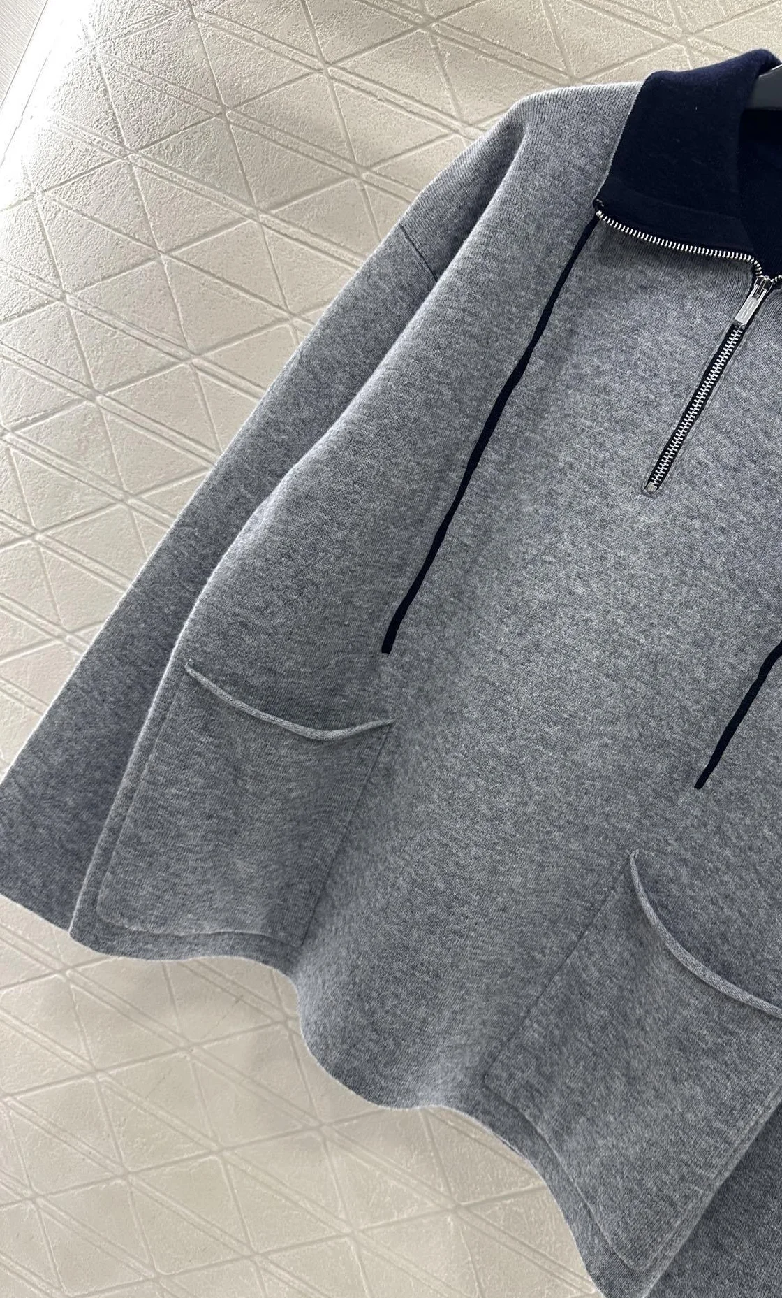 

Осень и зима, новая мода, шерстяная пряжа, тканый воротник, полуоткрытый вязаный топ, женская одежда