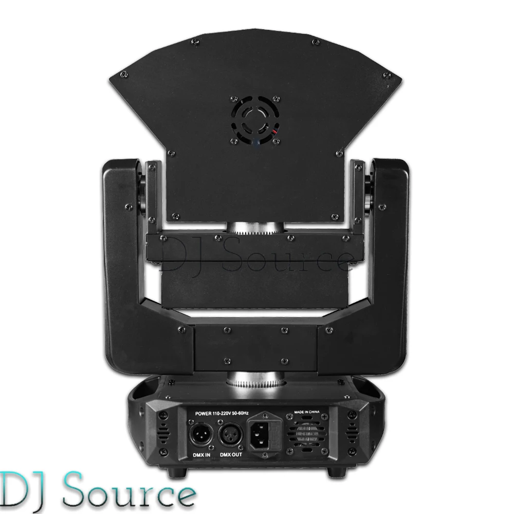 Nuevo 6 ojos RGB 3 en 1 luz con cabezal móvil láser ventilador de rotación infinita luces de escenario controlador DMX DJ Fiesta Disco Club efecto de escenario