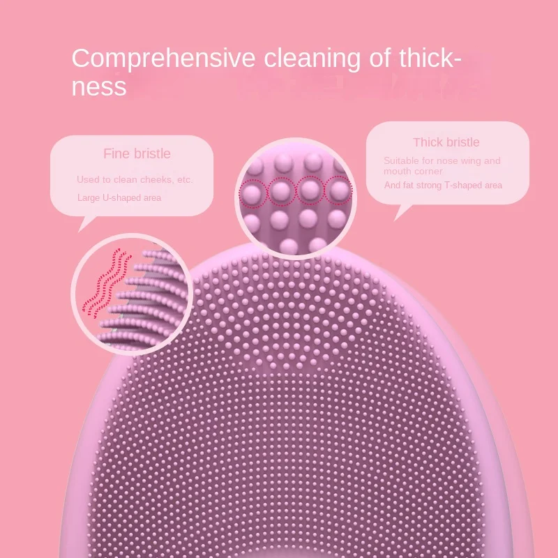 Free Shipping Electric Silicone Facial Cleansing Machine Face Washing Machine Pore Cleaning Facial Cleansing Machine