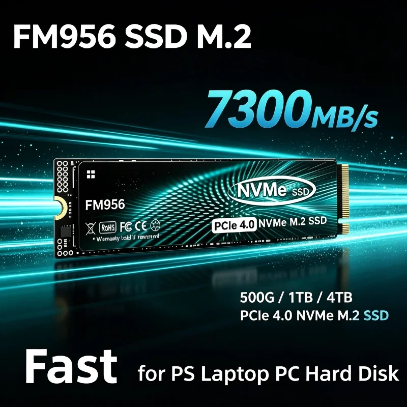 Pc Unit For Gaming - FM956 M.2 NVMe SSD – wewnętrzny
