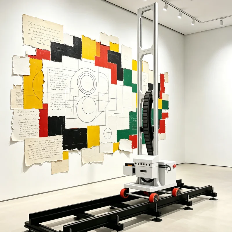 3D Printing Output - Customized Inkjet Wall Printer Vertical 3D
