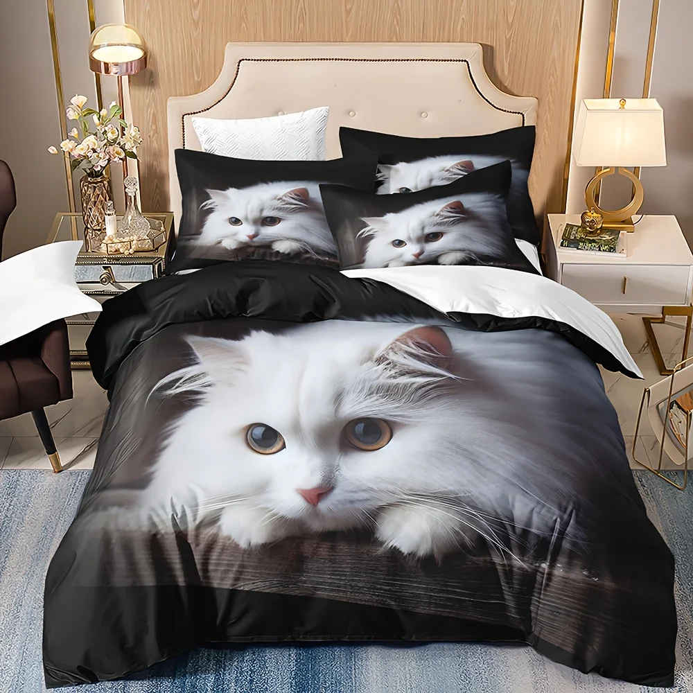 adorabile-set-copripiumino-da-3-pezzi-con-gatto-bianco-biancheria-da-letto-morbida-traspirante-e-confortevole-con-stampa-animalier-per-tutte-le-stagioni