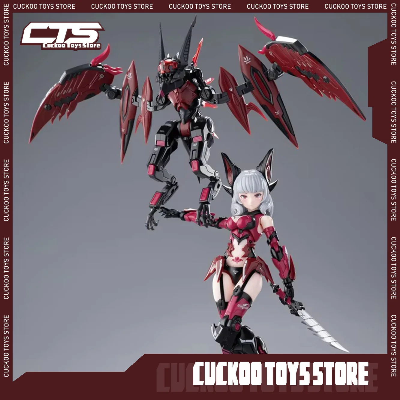 

Original Eastern Model Atkgirl Vampire Camilla Assemble Model Endless Night Anime Action Figure Customized Model Birthday Gift