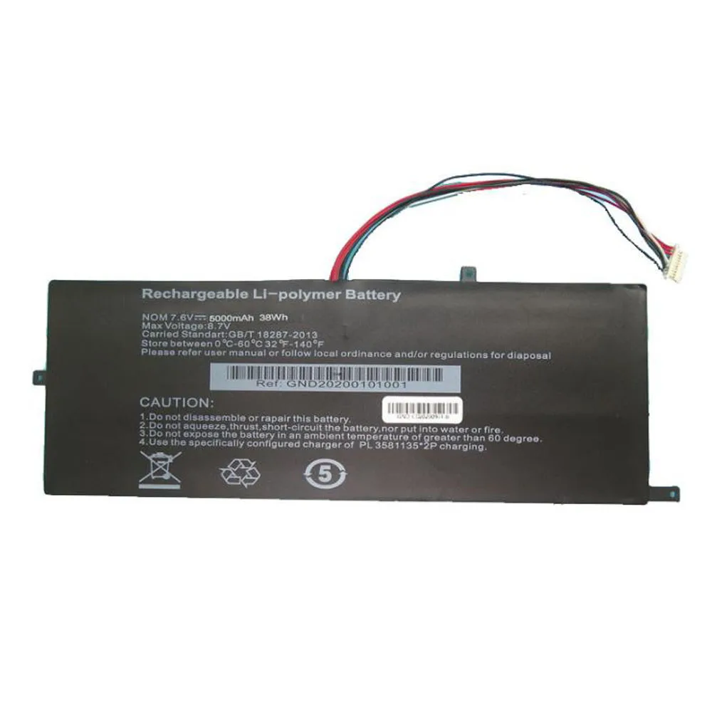 Laptop Battery For Maingear U65 436981G*2P 8.7V 5000mAh 38Wh Black New