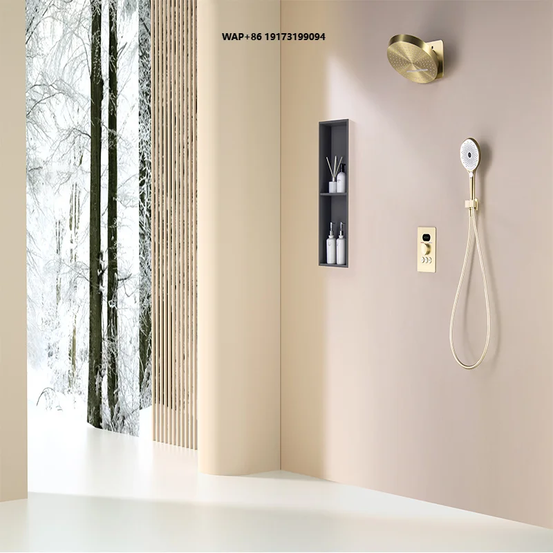 Homein Sanitary Ware - Thermostatic Shower Set with Digital Display and Multi-Function Shower Kit in Stock at Our US Warehouse