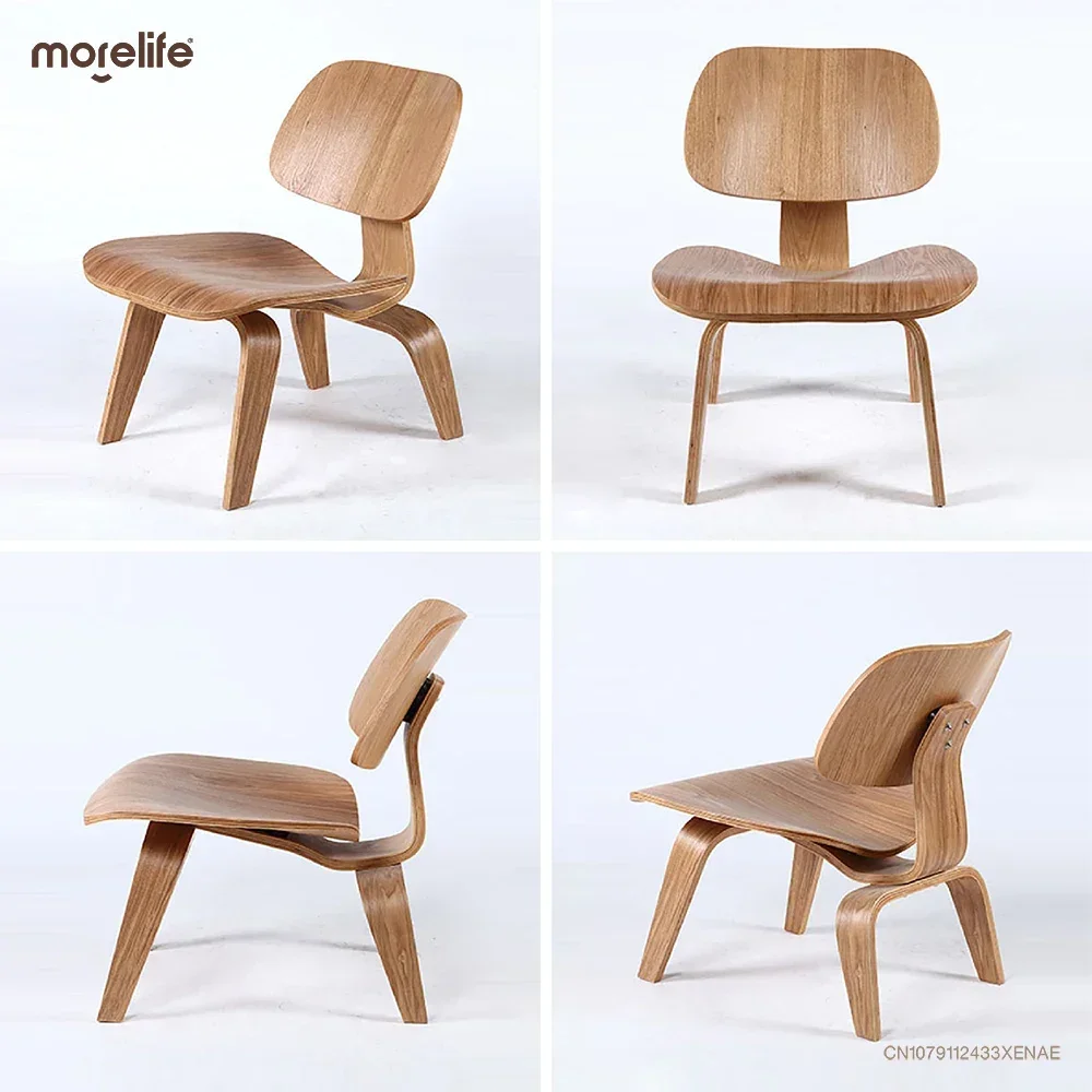 Nordic Puppy Chair Casual Outdoor Balcony Living Room B&B Creative Solid Wood Single Small Low Chairs Stool Home Furniture