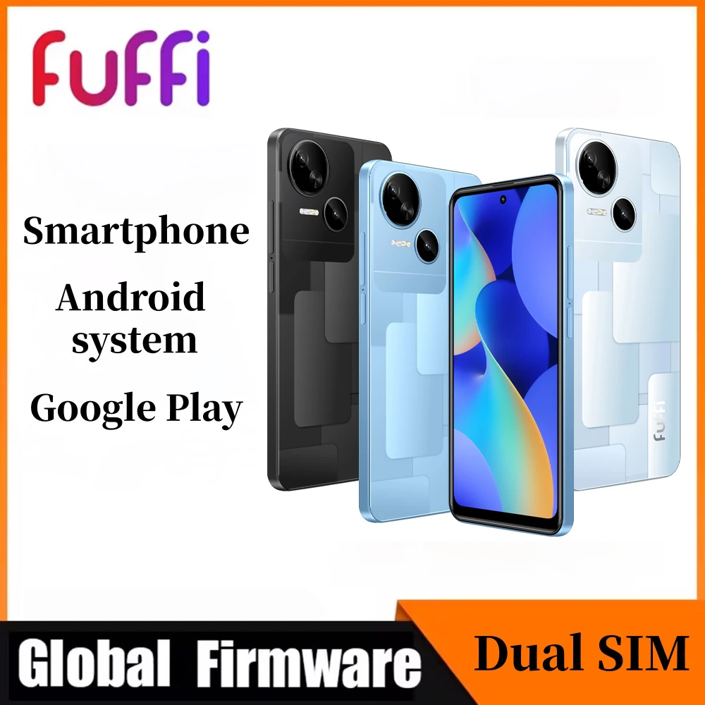 FUFFI Spark 10 Smartphone Cellphone Android 12 6.56 inch Screen,4+32GB 5+13MP Mobile Phone 3100mAh For Google Play Store Phone