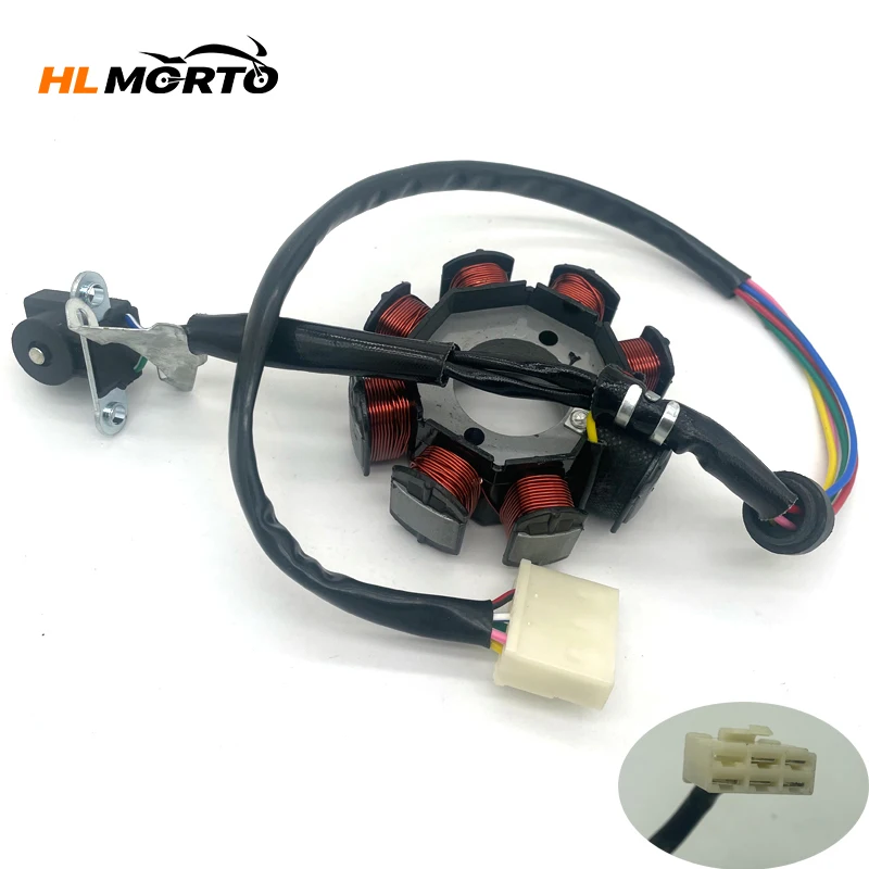 Motocyklowy stojan magnetyczny z 8 cewkami do HONDA CG 125cc 150cc 200cc 250cc ATV Dirt Bike Go Kart Pit Bike 4 Wheeler Quad