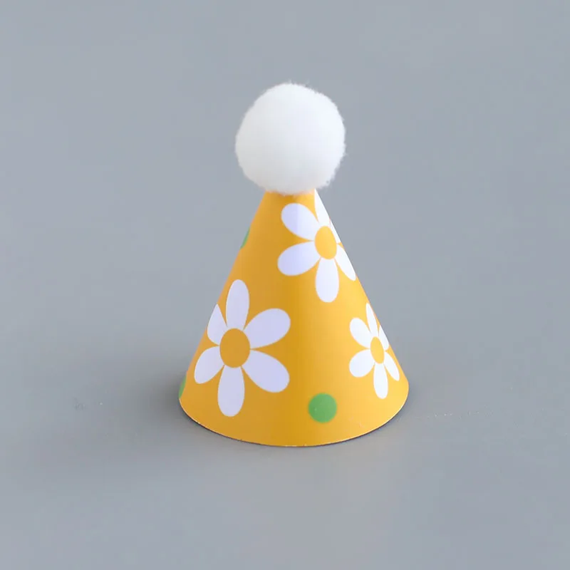 8/15Pcs Mini Cake Decoration Top Hat Dessert Table Small Hat Birthday Cute Ins Card Cake Topper Wedding Cake Topper Baking