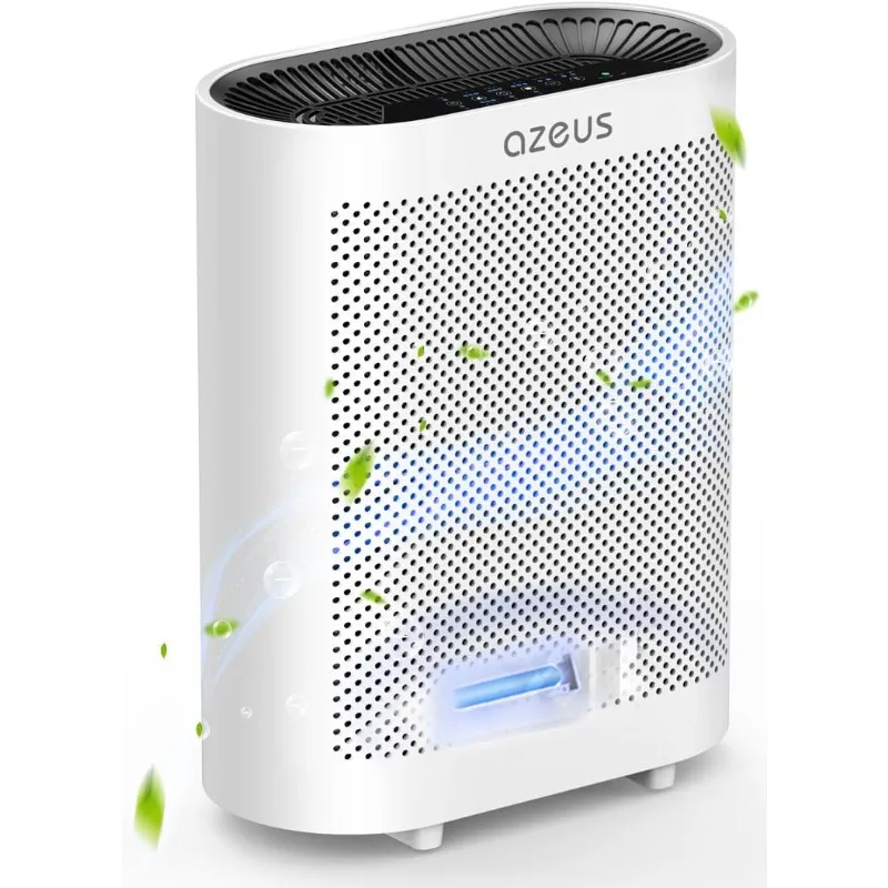 

AZEUS True HEPA Air Purifier for Home, Up to 2160 sq ft Large Room, UV light | Ionic Generator | Office Commercial Filter 99.97%