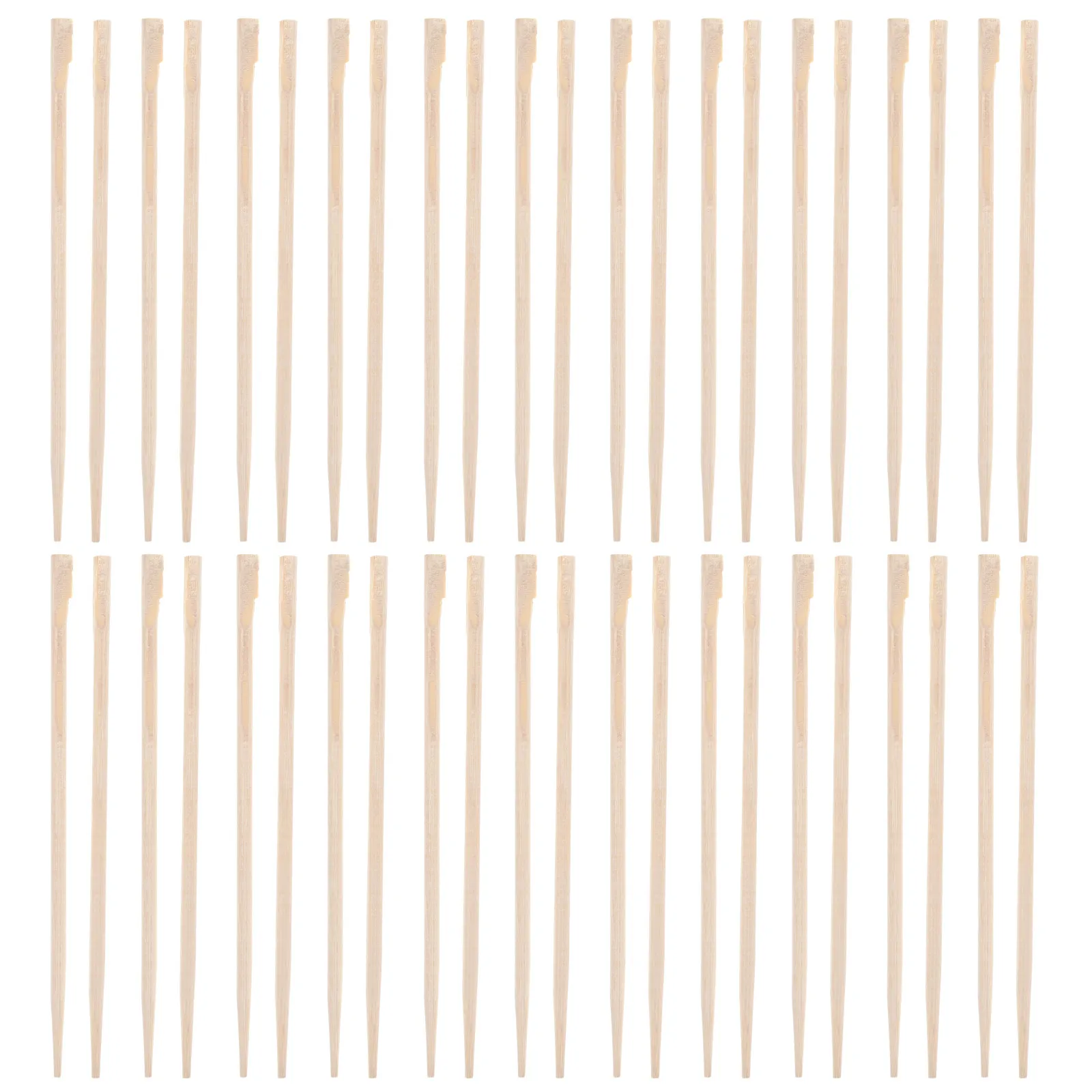 38Pairs Disposable Bamboo Chopsticks Wedding Pack 9 Inch Individually Wrapped Sleeved for Banquets Chopsticks