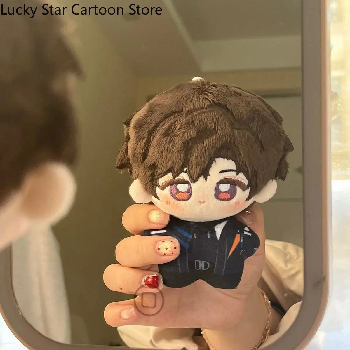 게임 러브 앤 딥스페이스 칼렙 애니메이션 10cm 귀여운 코스프레 불가사리 바디 키체인 펜던트 가방 장식 할로윈 선물