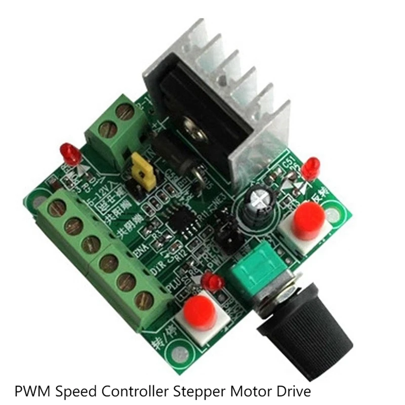 PWM-Geschwindigkeitsregler, Schrittmotorantrieb, einfache Steuerung, Geschwindigkeit vorwärts und rückwärts, Steuerung der Impulsgeneration
