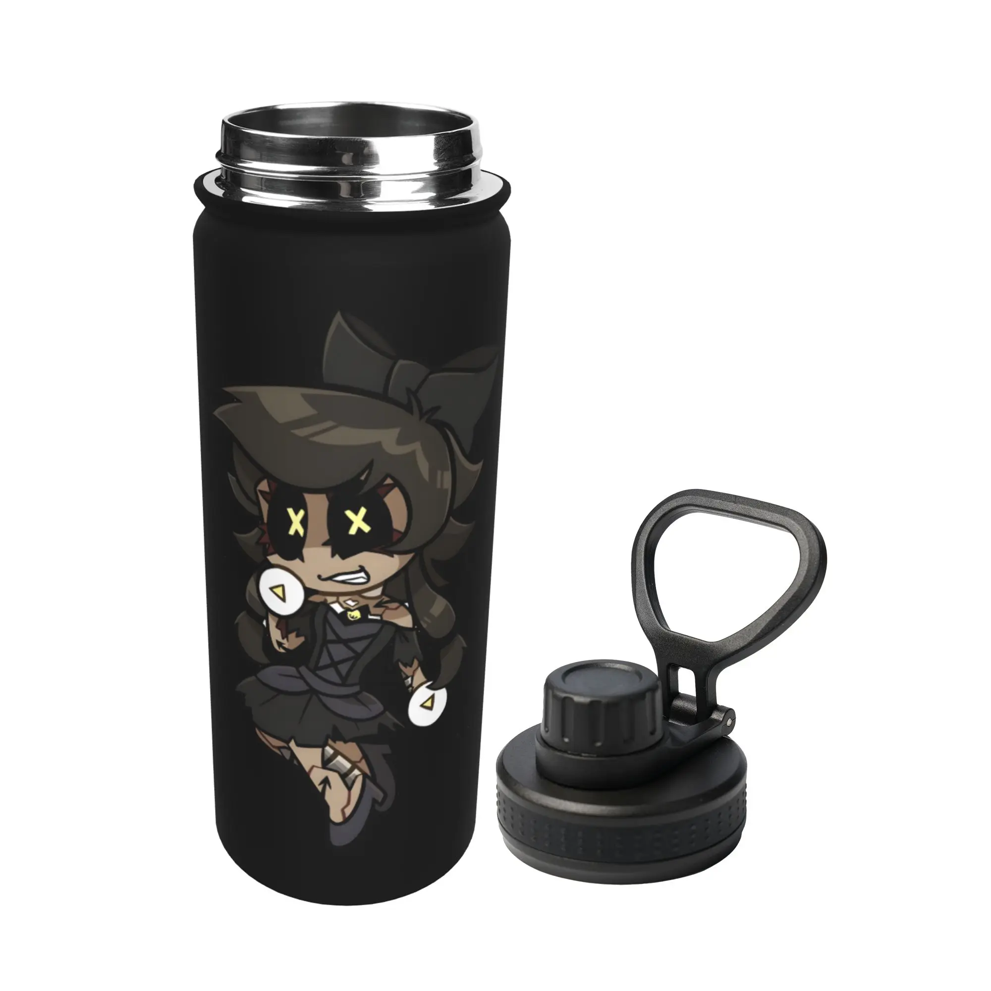 Uzi Doorman Murders Drones 18OZ Sports Insulated Kettle  Coffee Cups Stainless Steel Outdoor Mug Water Bottle