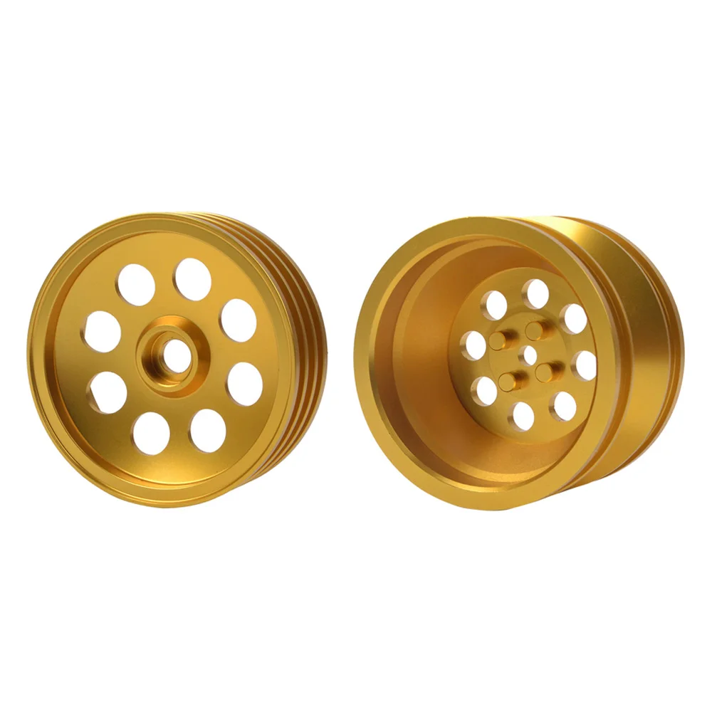 Aluminum Alloy Wheels Rim for Tamiya Wild One FOX Nova Buggy Vintage Off-Road Upgrade Parts