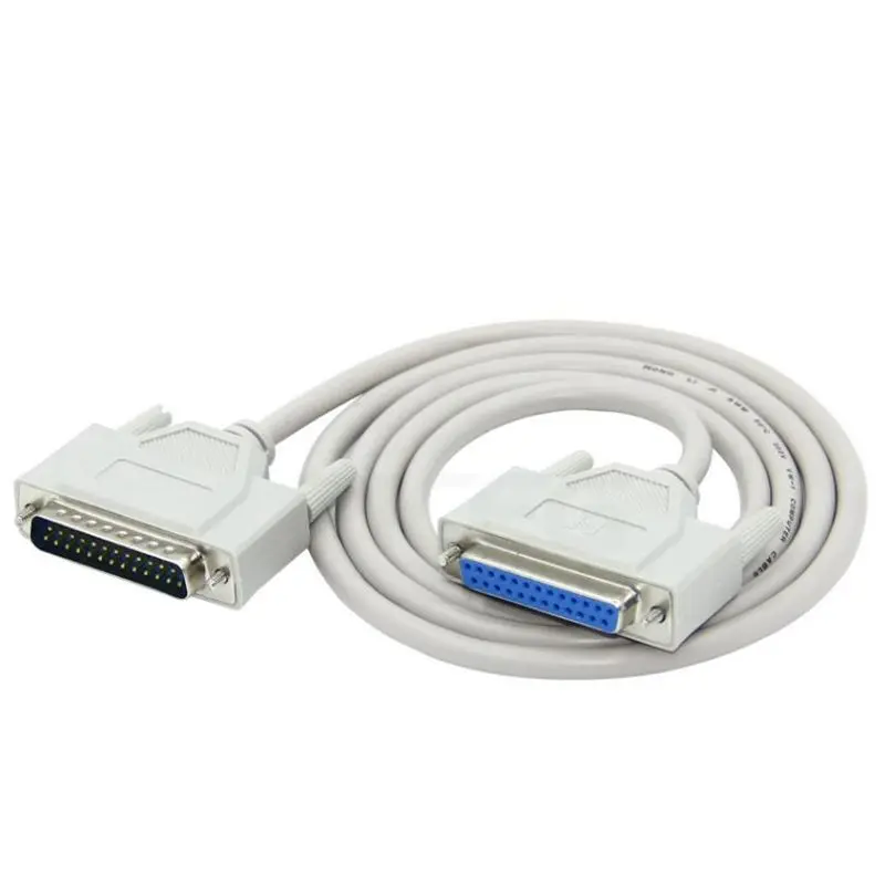 Printer Kabel DB25 Man-vrouw 25 Pin Extension Lijn Parallelle Poort Computer 1.5M 3M 5 M 10M Kabel