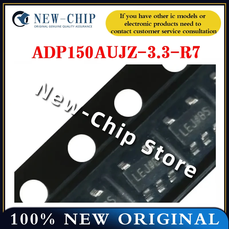 

5PCS-200PCS/LOT ADP150AUJZ-3.3-R7 ADP150AUJZ LEJ#** SOT-23-5 150mA 3.3V New Original