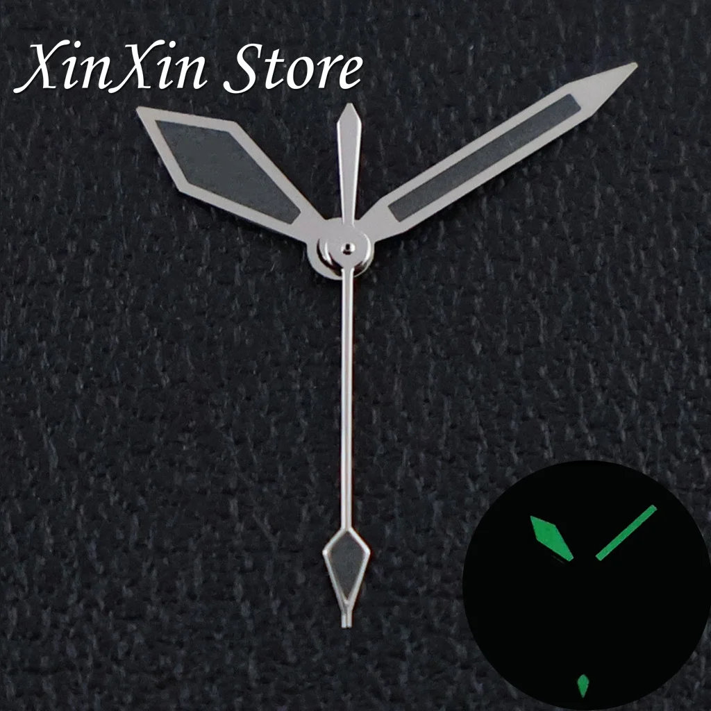Watches Pointers Modified NH35 Watches Pointers For NH34 NH35 NH36 4R 7S 7002 7009 Movement Green Luminous Watch Hands image 6