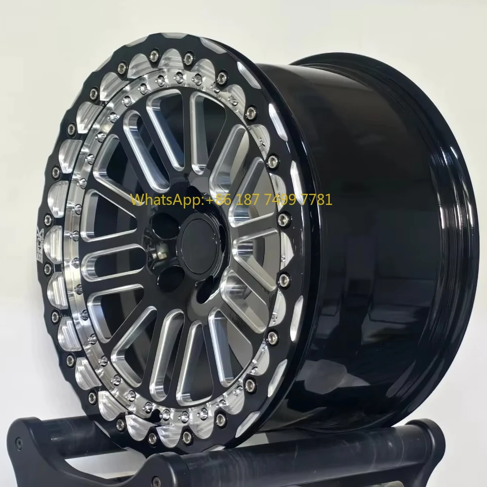 

Новые заводские внедорожные диски Beadlock Racing 4x4 6*139,7 вогнутые кованые диски для Huracan Universal Fitment