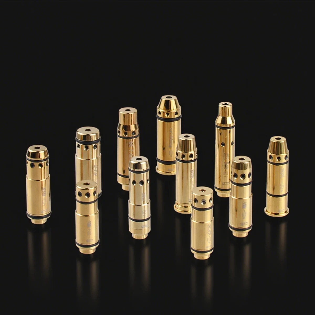 Tactical G43 G17 9x19mm Training Bullet Laser Red Dot Laser Bore Dry Firing Cap Taurus G2C .223rem .380ACP Trainer Cartridge