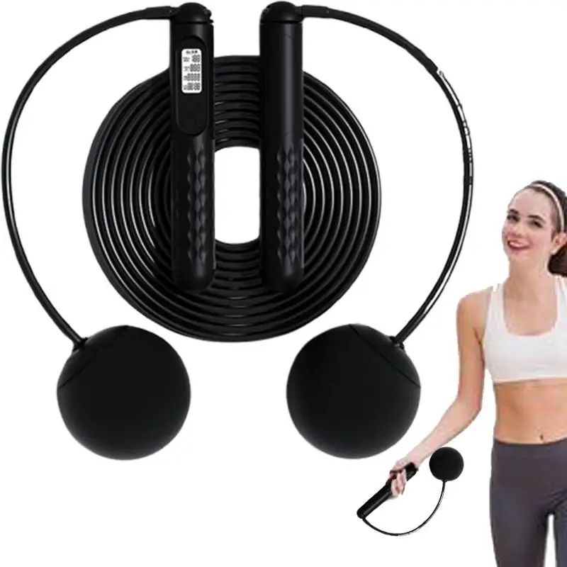 

Jump Rope Home Skipping Rope With Weighted Ball Workout Jumping Rope With Large Ball Outdoor Skipping Rope For Home Gym Garden