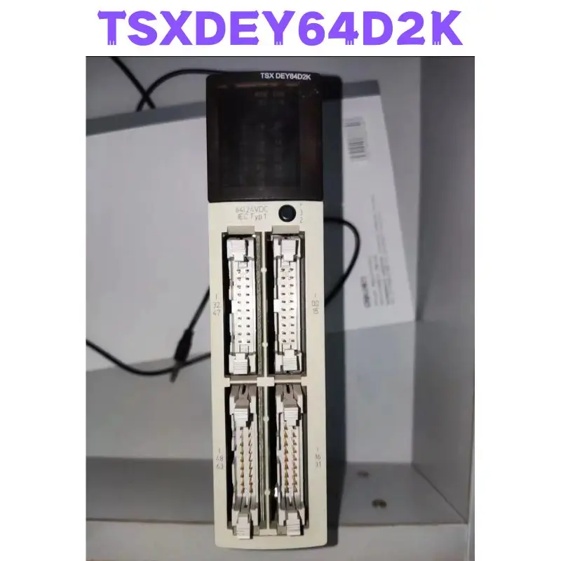 

Second-hand TSXDEY64D2K PLC Module Tested OK