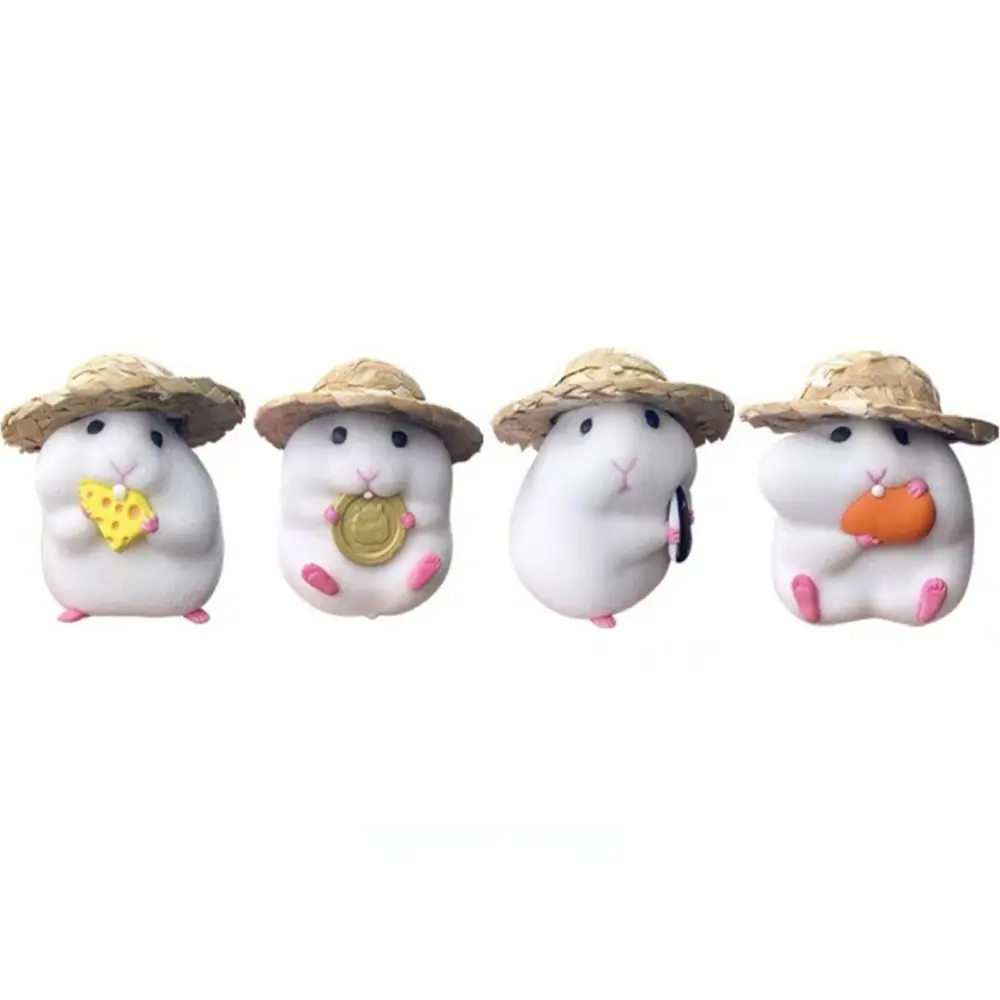 

High Quality PVC Hamster Decorate Cartoon Interior Decoration Fall Prevention Durable Decor
